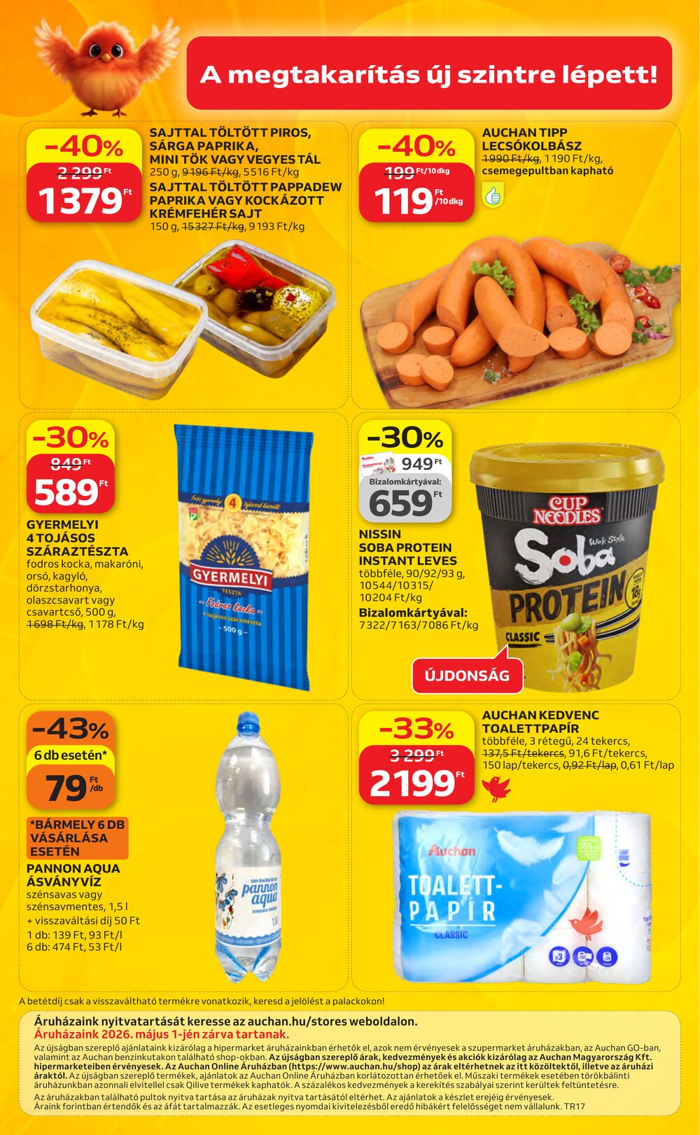 Auchan akciós újság 2026.04.23-tól - 40. oldal.