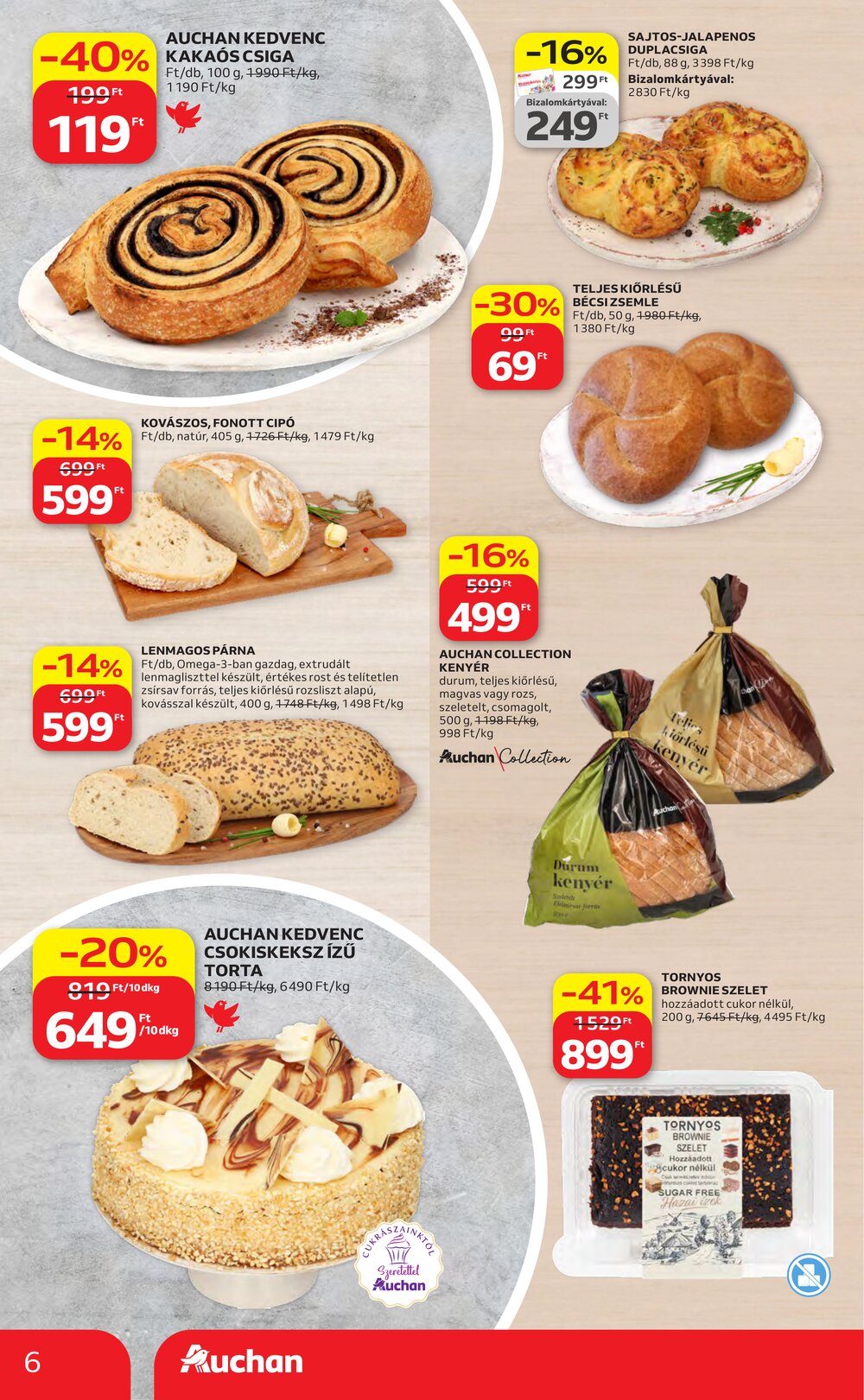 Auchan akciós újság 2026.04.23-tól - 6. oldal.