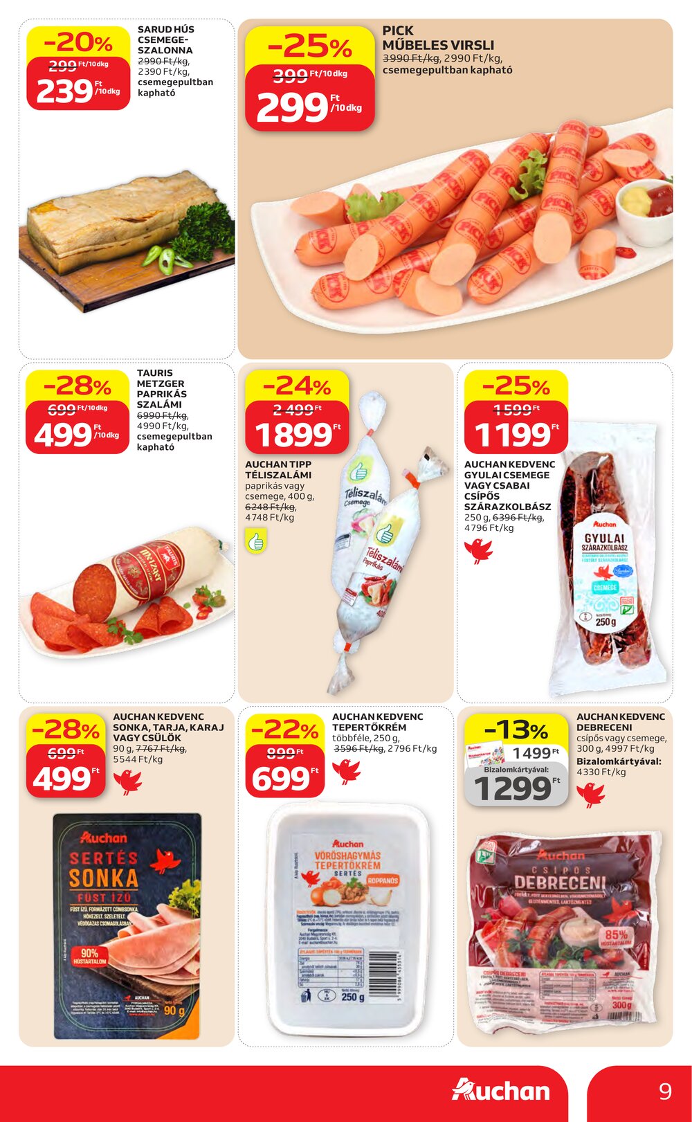 Auchan akciós újság 2026.04.23-tól - 9. oldal.
