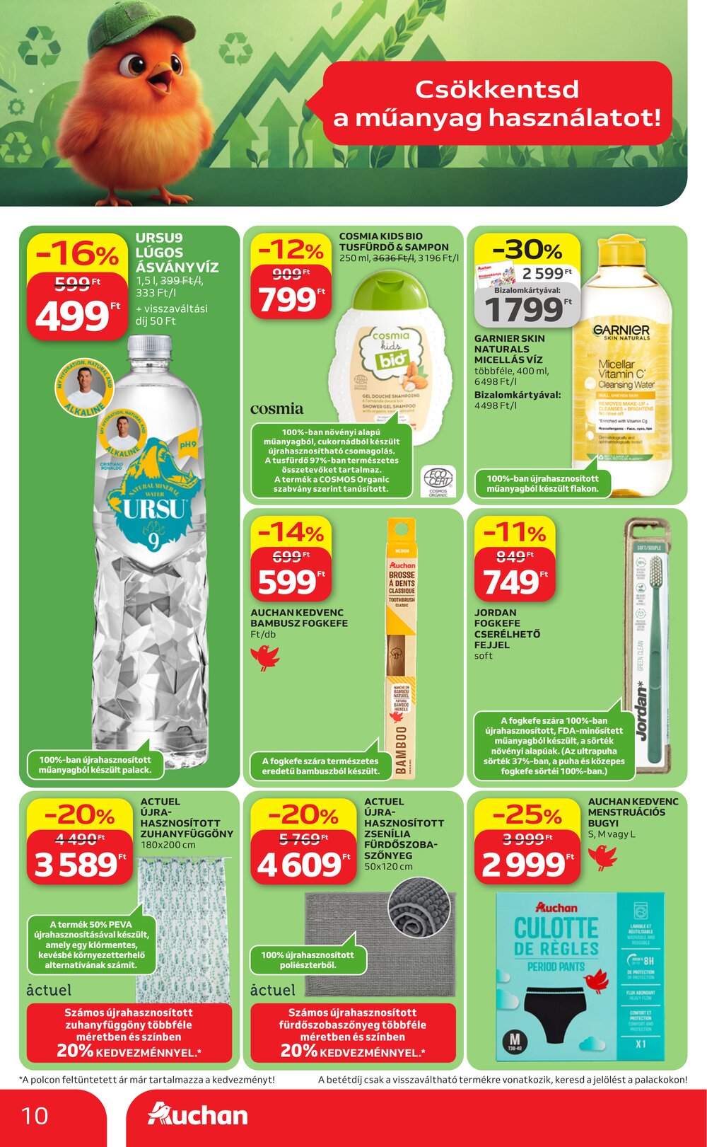 Auchan akciós újság 2026.04.23-tól - 10. oldal.