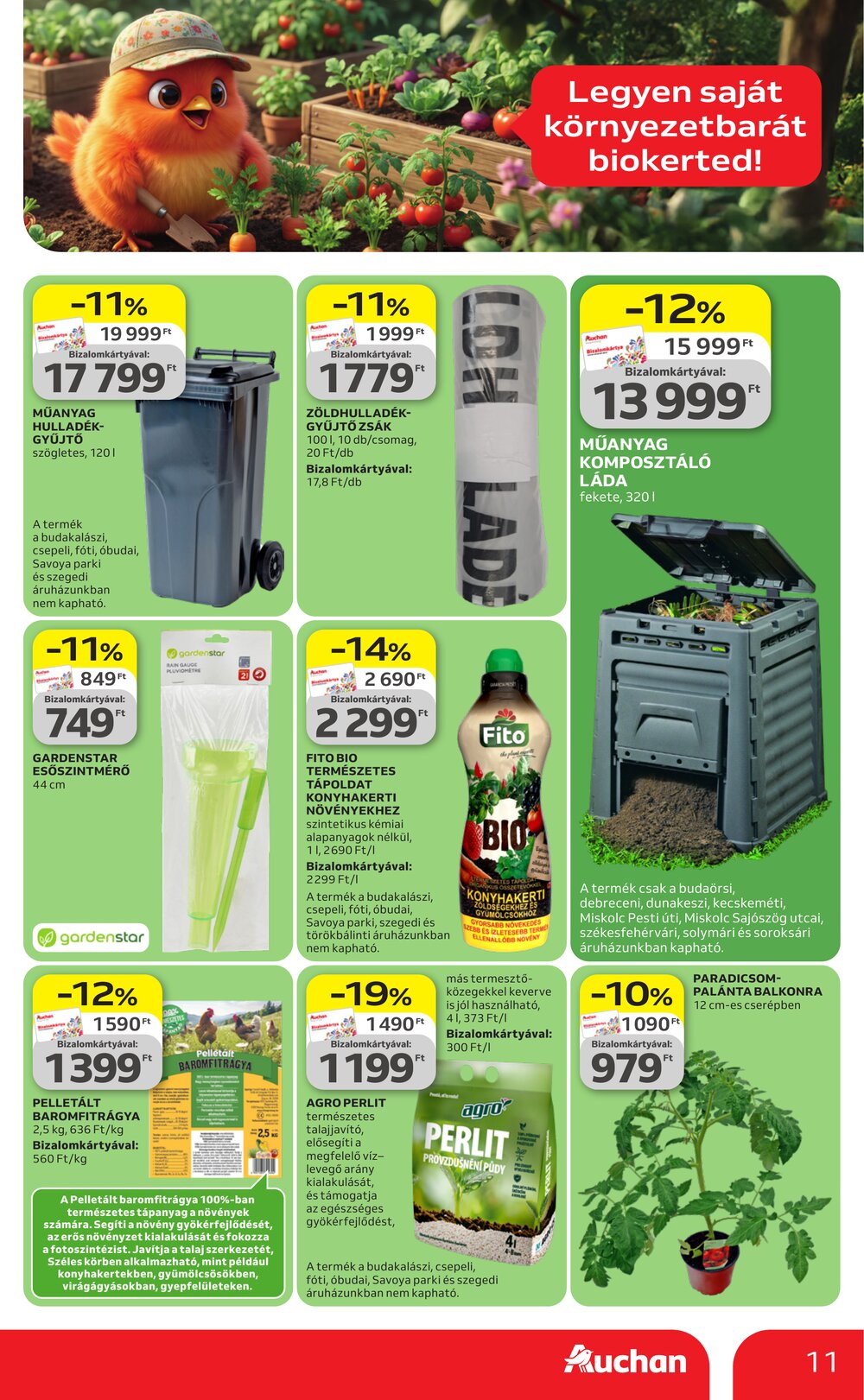 Auchan akciós újság 2026.04.23-tól - 11. oldal.