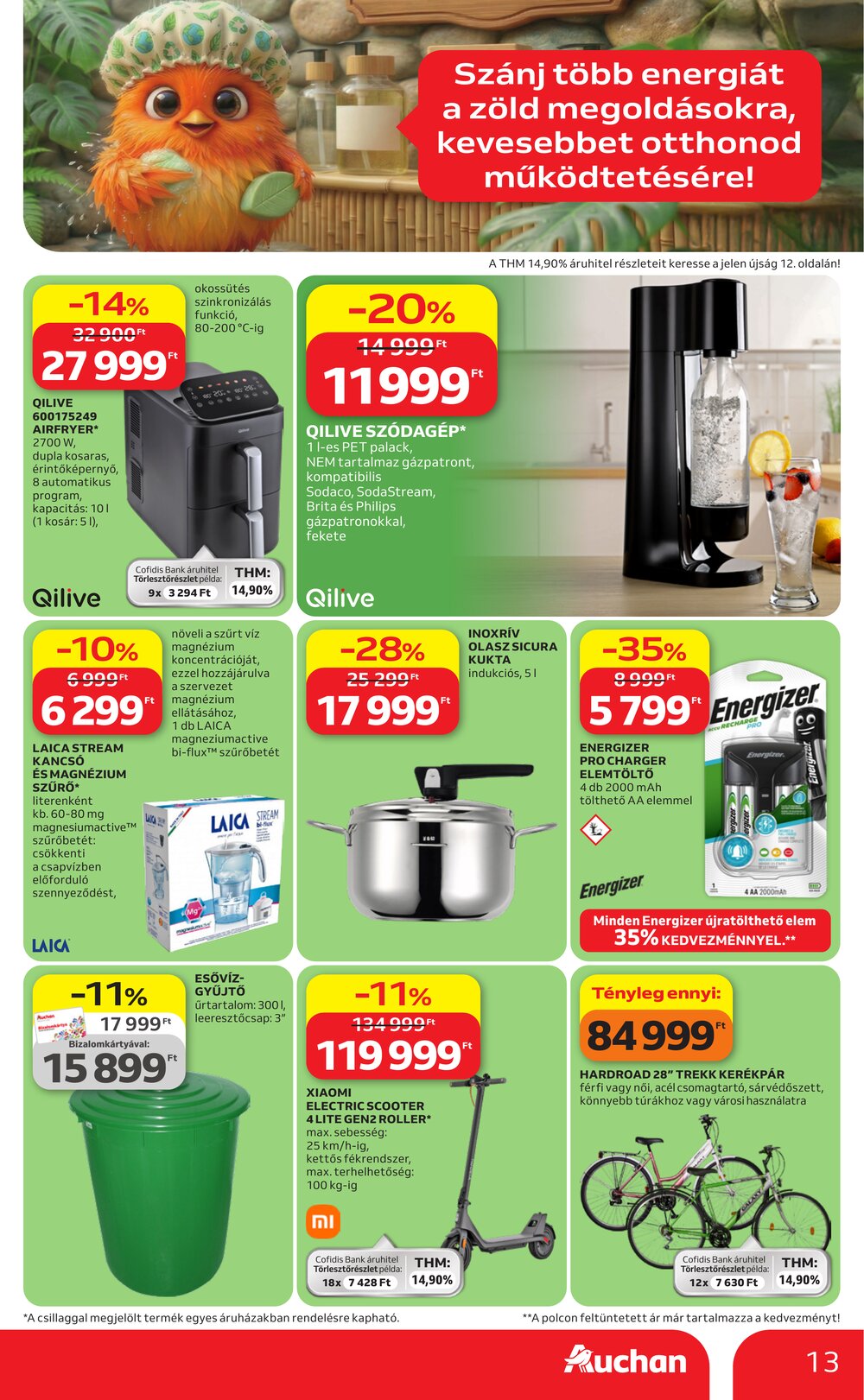 Auchan akciós újság 2026.04.23-tól - 13. oldal.