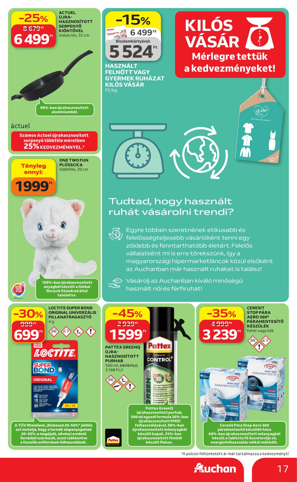 Auchan akciós újság 2026.04.23-tól - 17. oldal.