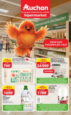 Auchan akciós újság 2026.04.23-tól