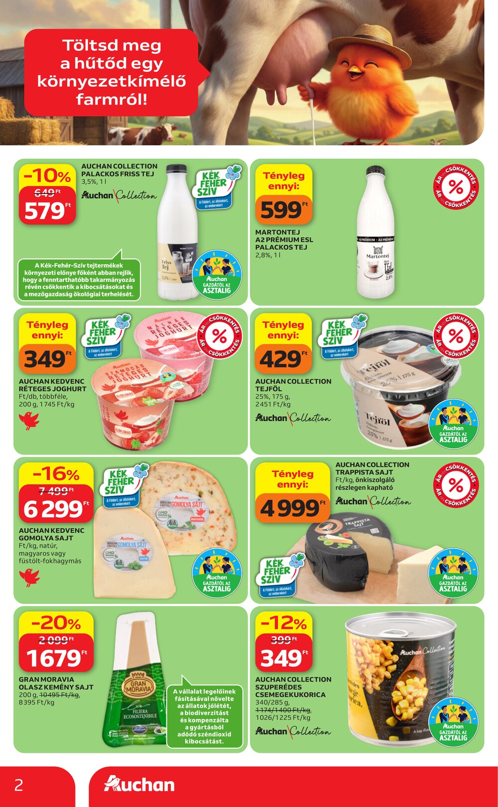 Auchan akciós újság 2026.04.23-tól - 2. oldal.