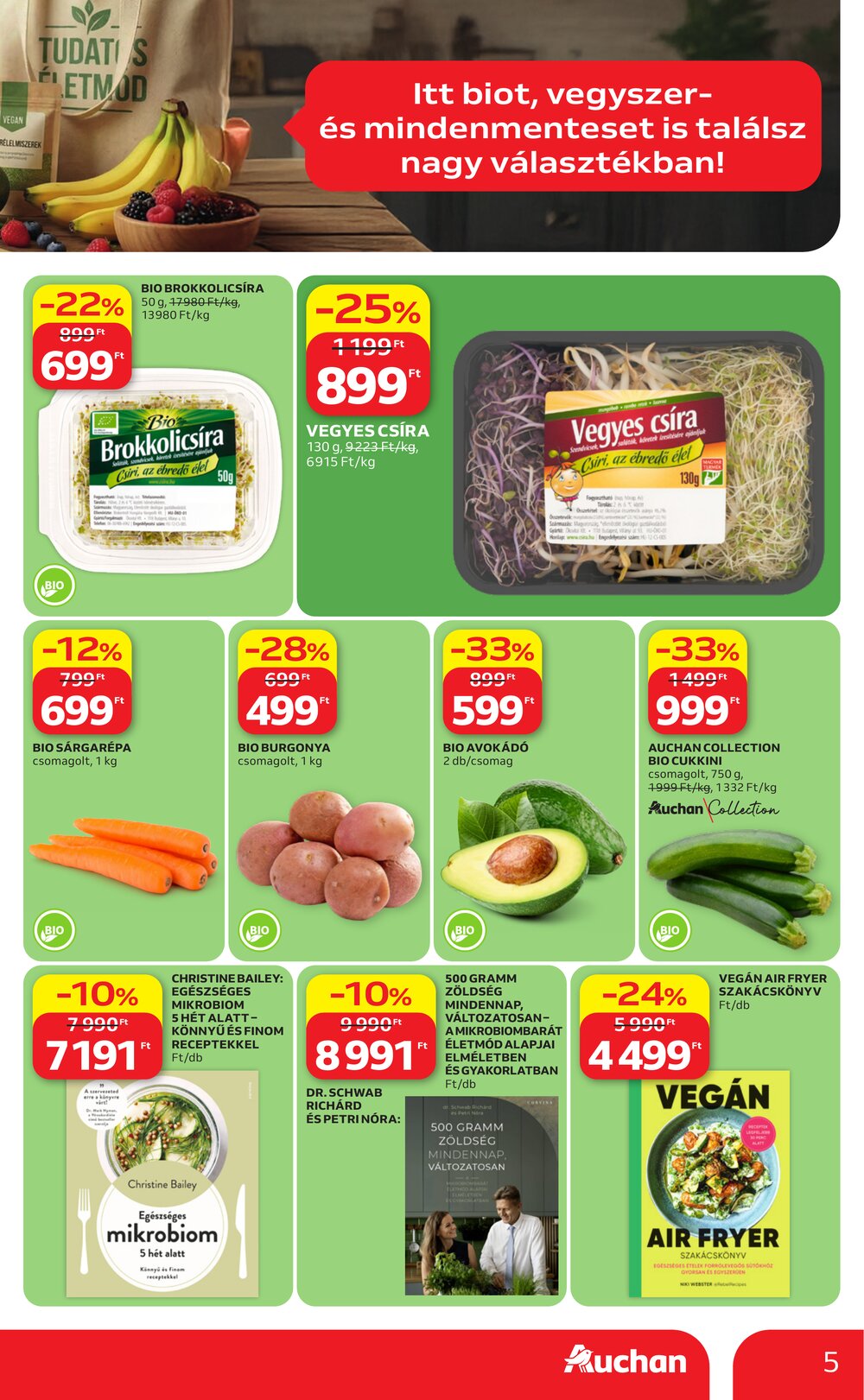 Auchan akciós újság 2026.04.23-tól - 5. oldal.