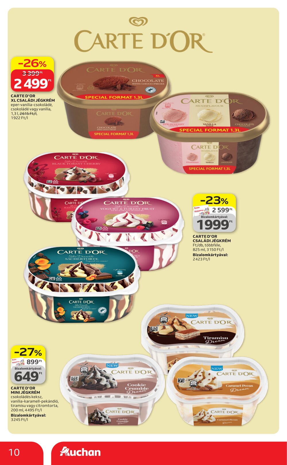 Auchan akciós újság 2026.04.23-tól - 10. oldal.