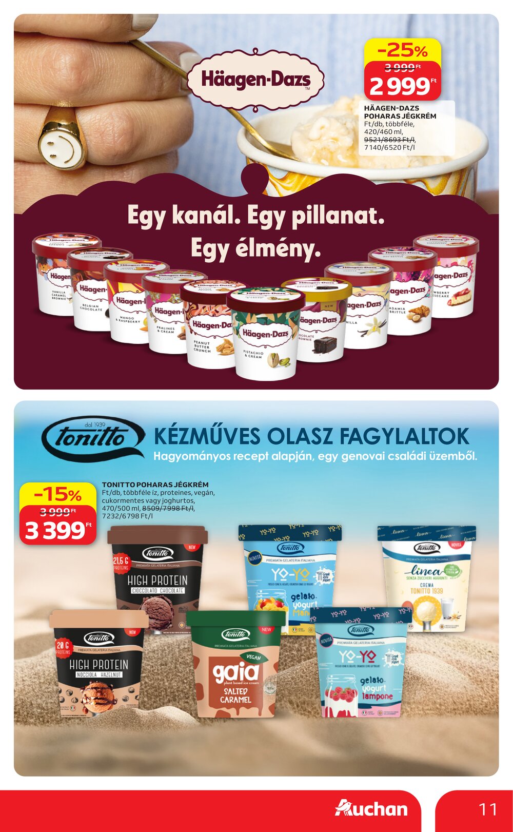 Auchan akciós újság 2026.04.23-tól - 11. oldal.