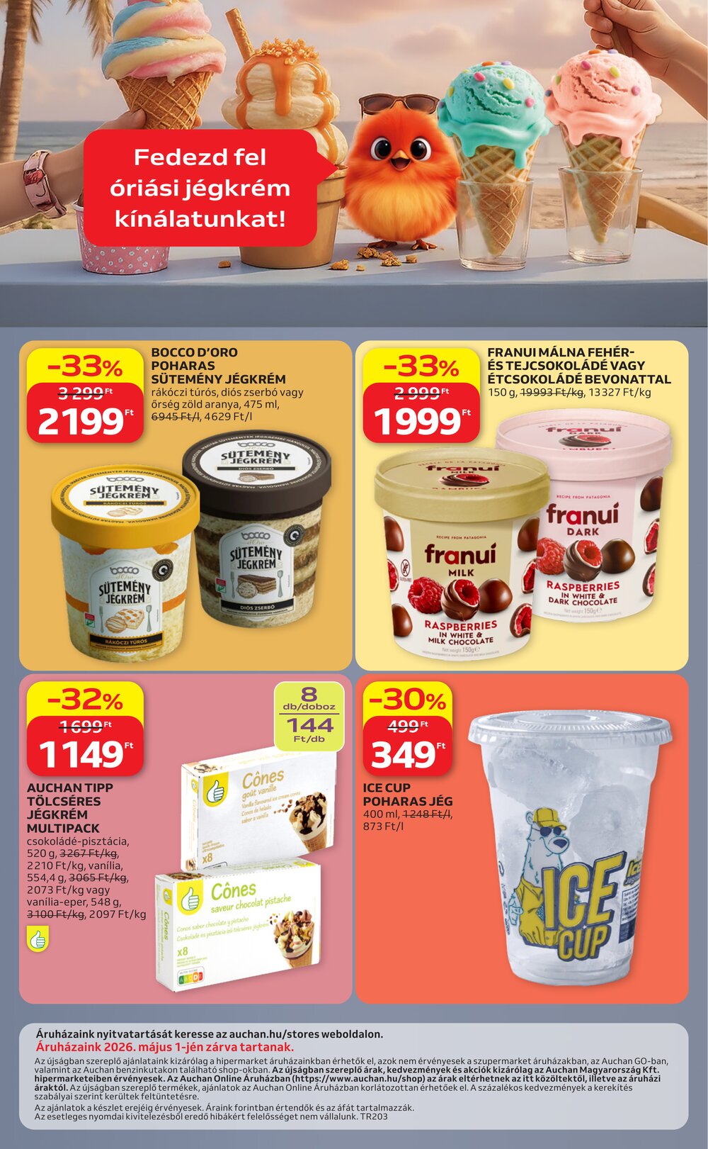 Auchan akciós újság 2026.04.23-tól - 16. oldal.