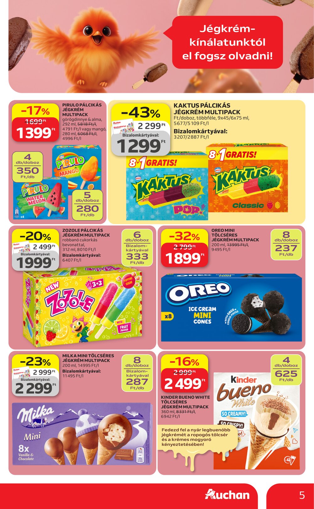 Auchan akciós újság 2026.04.23-tól - 5. oldal.