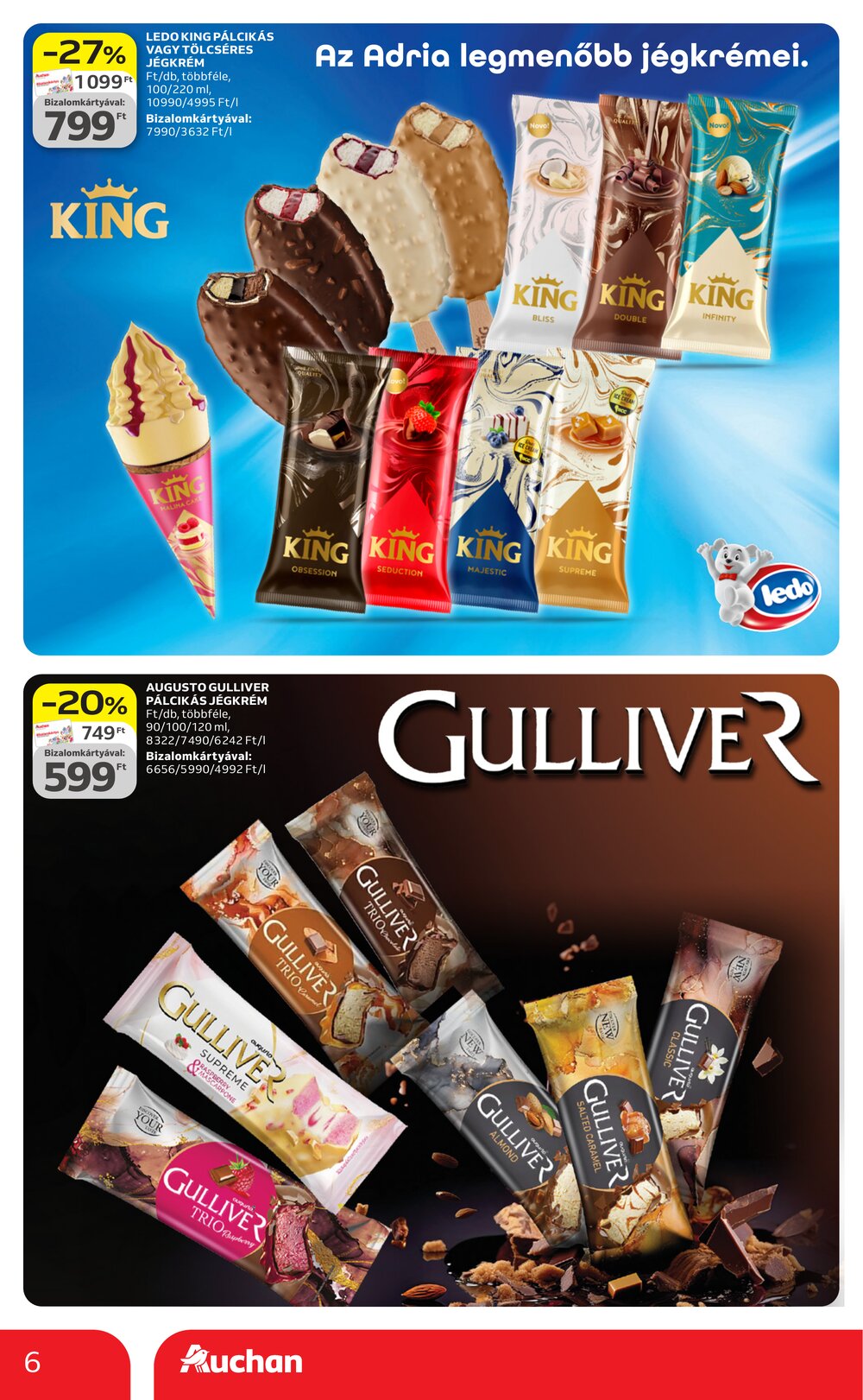 Auchan akciós újság 2026.04.23-tól - 6. oldal.