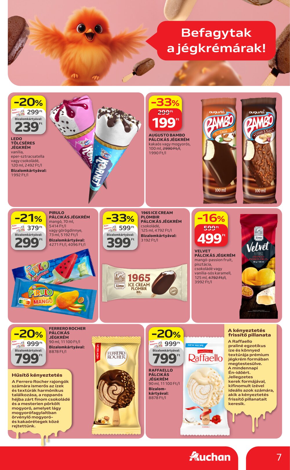 Auchan akciós újság 2026.04.23-tól - 7. oldal.