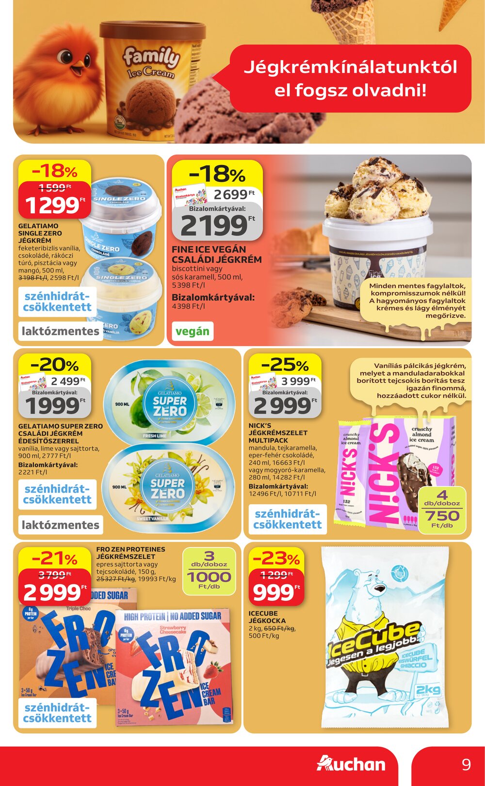 Auchan akciós újság 2026.04.23-tól - 9. oldal.