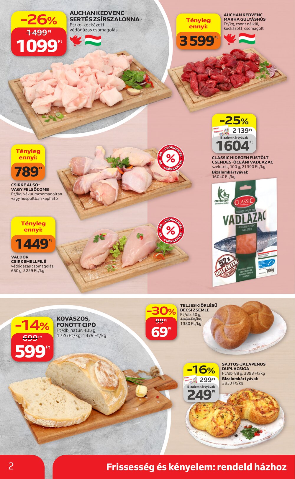 Auchan akciós újság 2026.04.23-tól - 2. oldal.