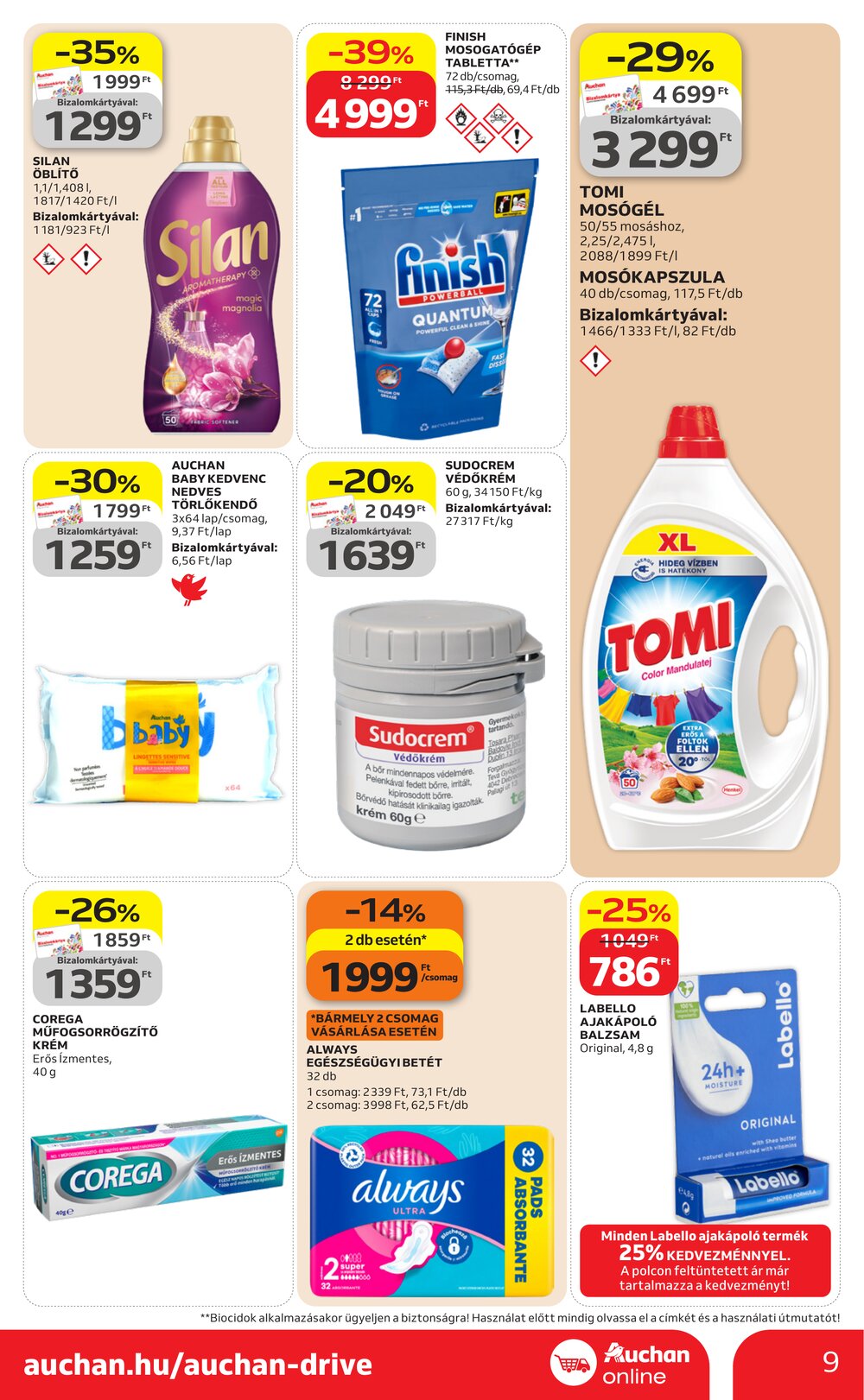 Auchan akciós újság 2026.04.23-tól - 9. oldal.