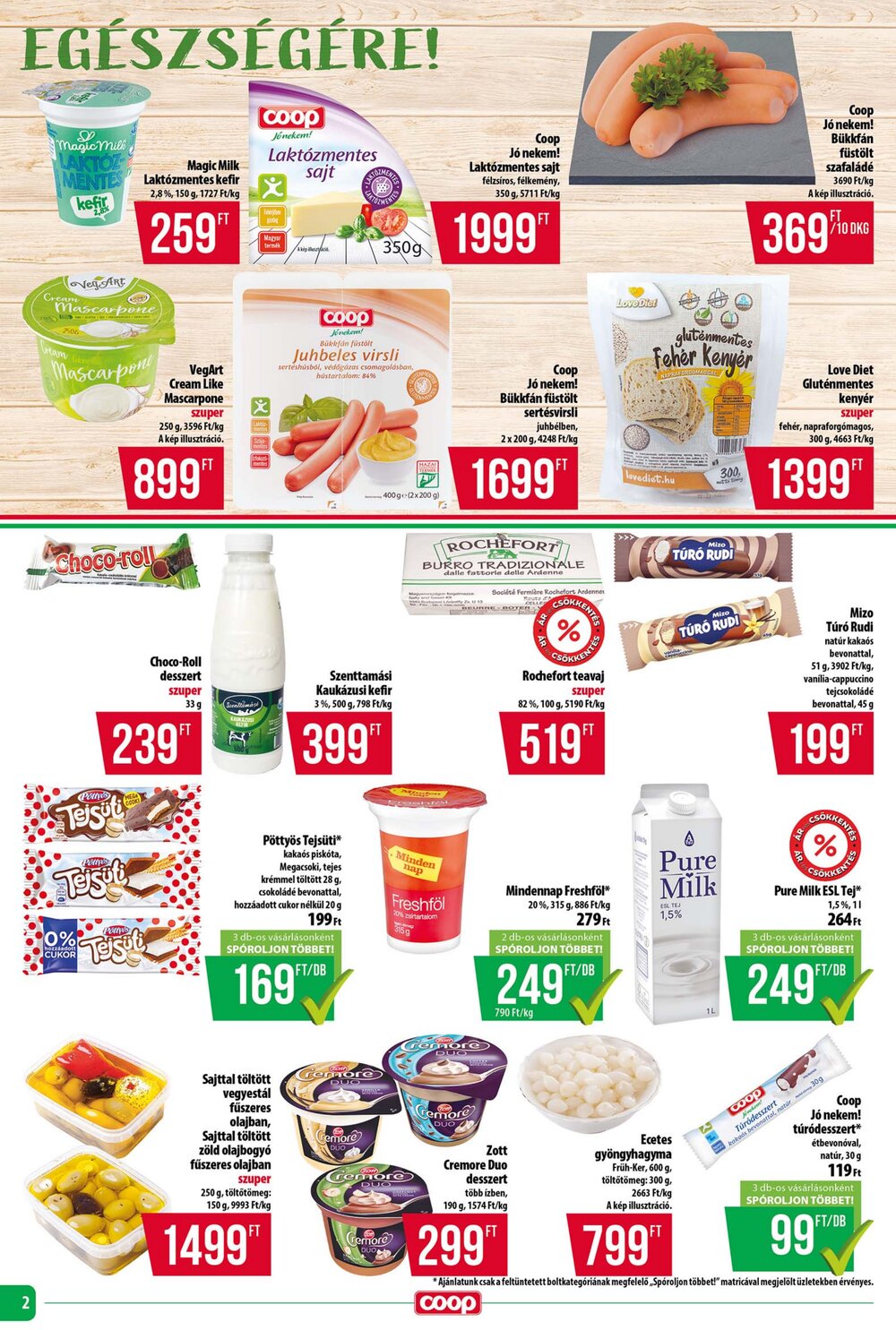 Coop akciós újság 2026.04.23-tól - 2. oldal.