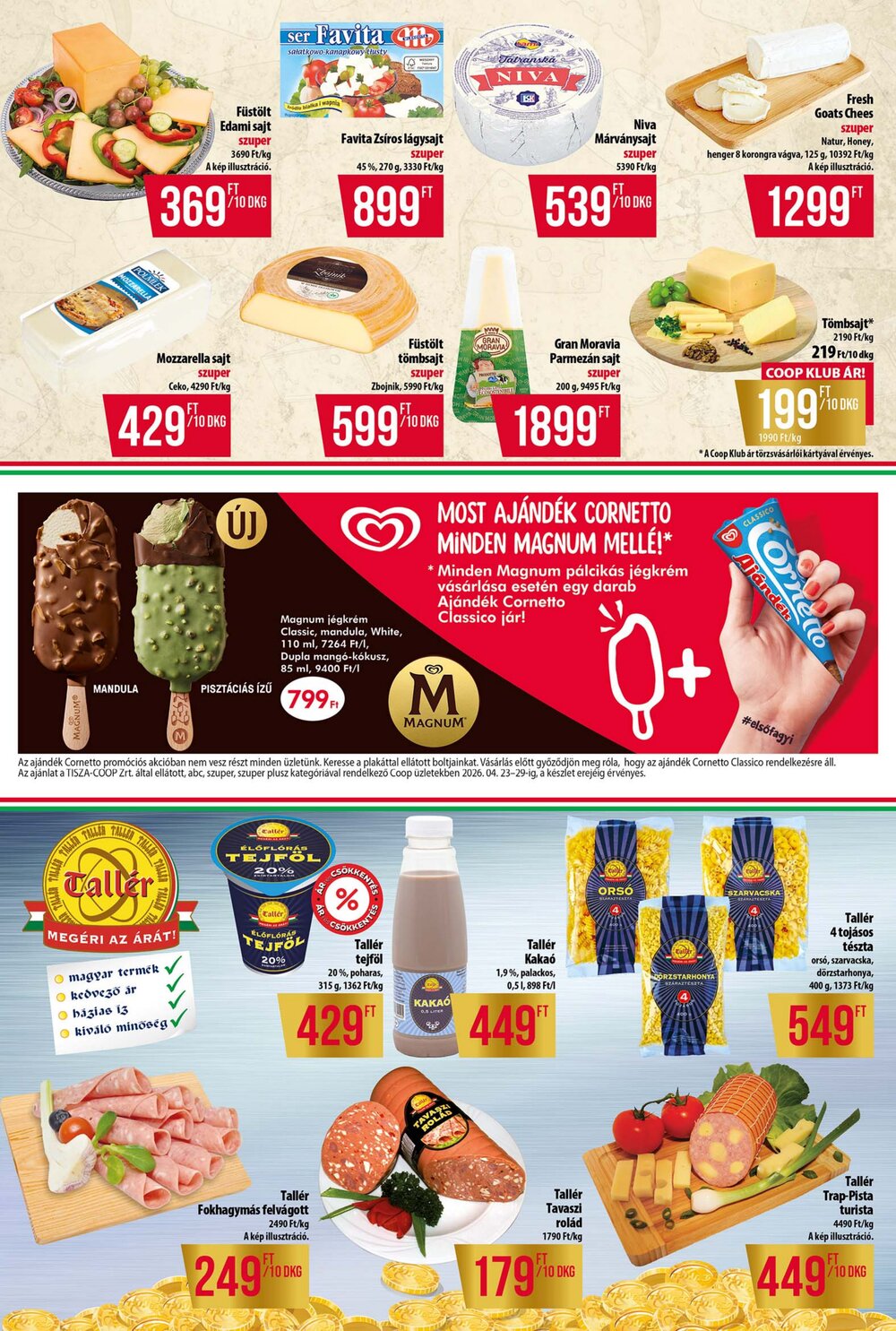 Coop akciós újság 2026.04.23-tól - 3. oldal.