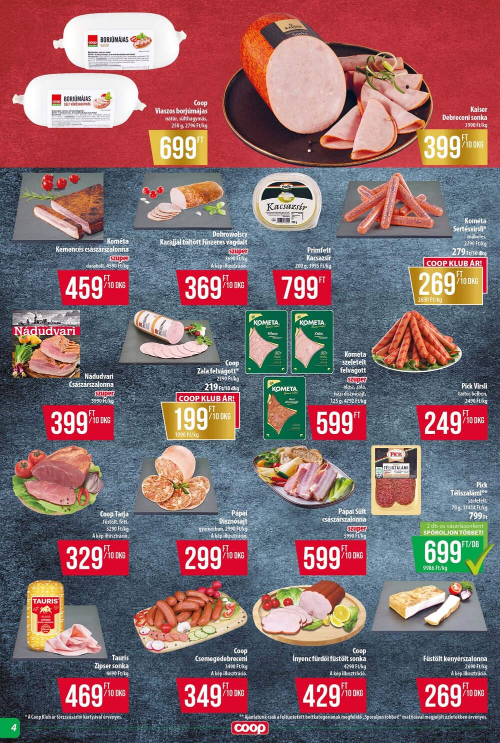Coop akciós újság 2026.04.23-tól - 4. oldal.