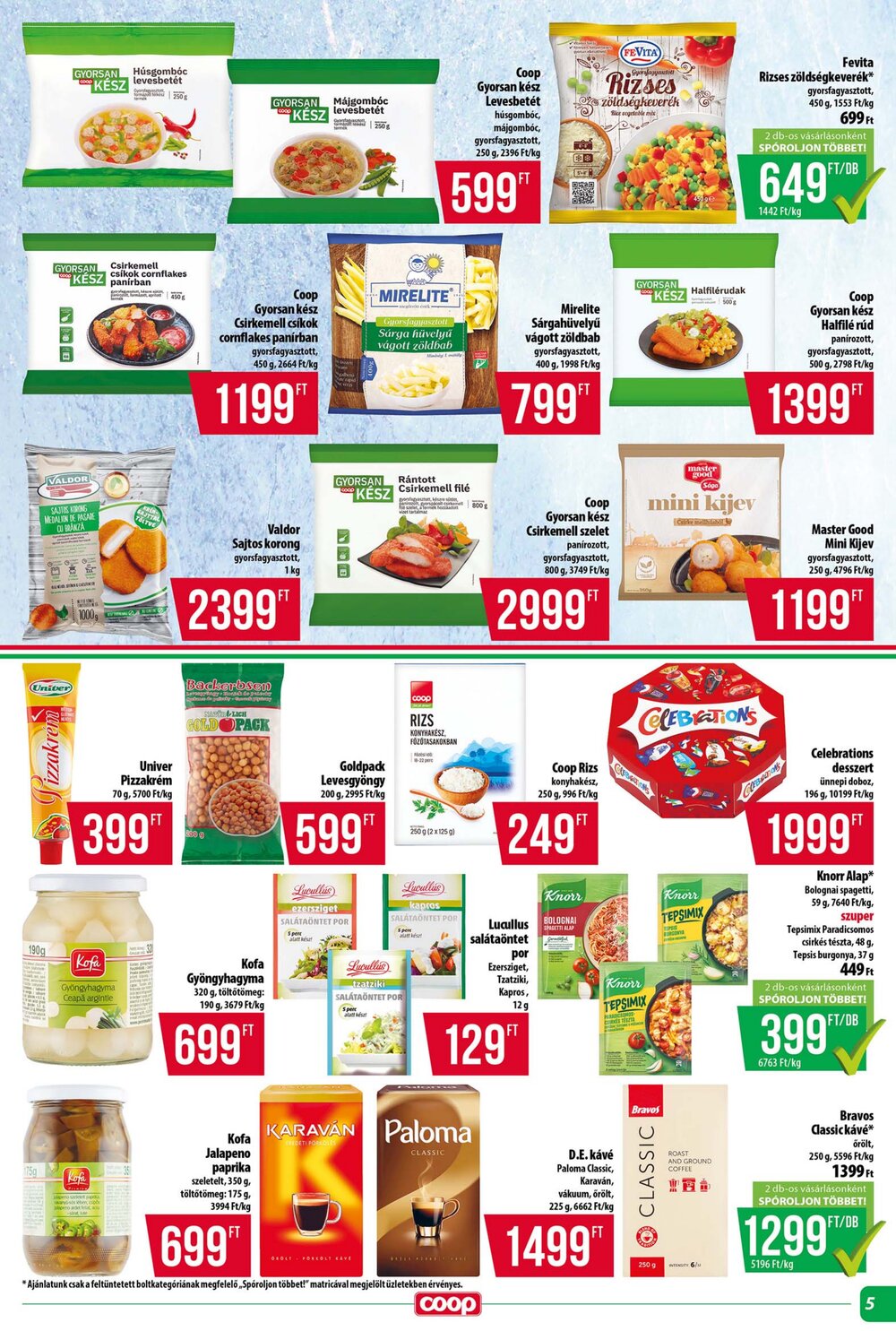 Coop akciós újság 2026.04.23-tól - 5. oldal.