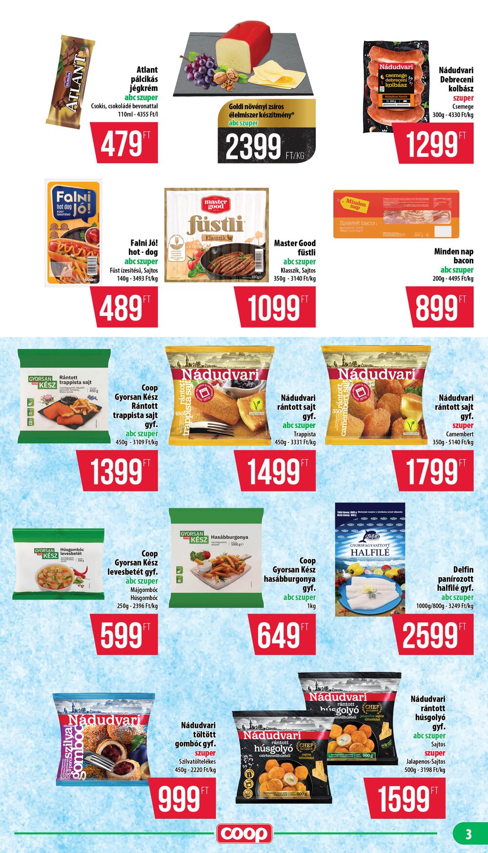 Coop akciós újság 2026.04.23-tól - 3. oldal.