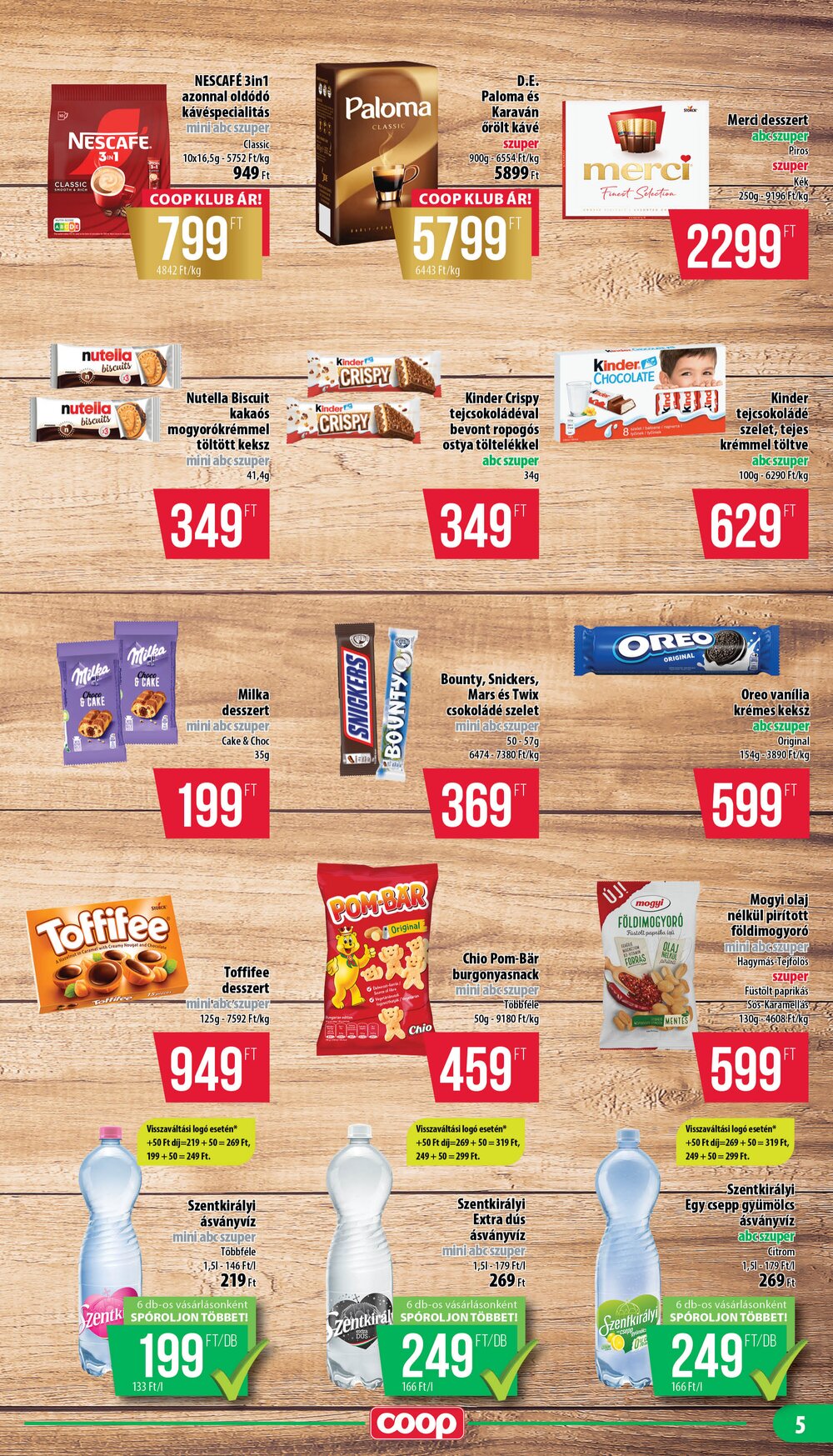 Coop akciós újság 2026.04.23-tól - 5. oldal.