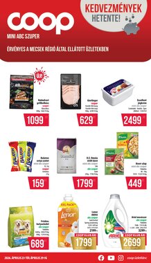 Coop akciós újság 2026.04.23-tól