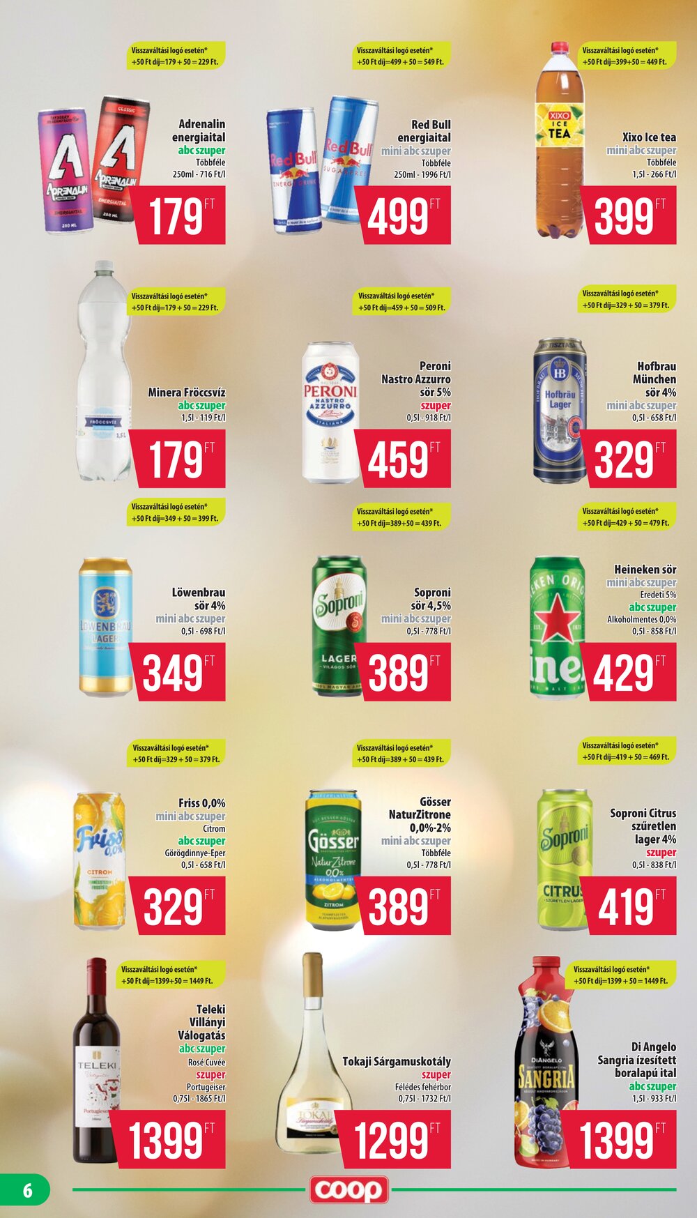 Coop akciós újság 2026.04.23-tól - 6. oldal.