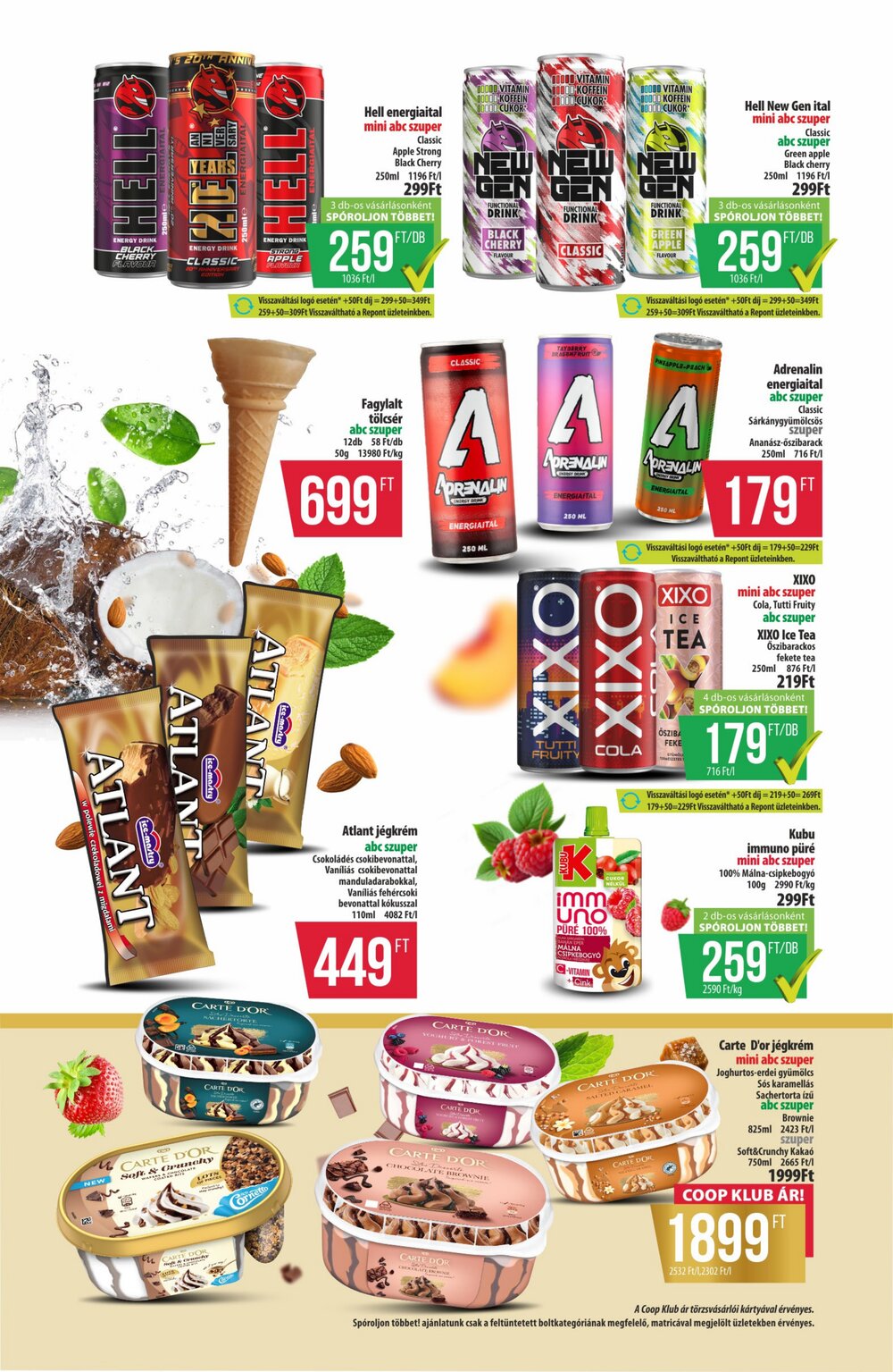 Coop akciós újság 2026.04.23-tól - 6. oldal.