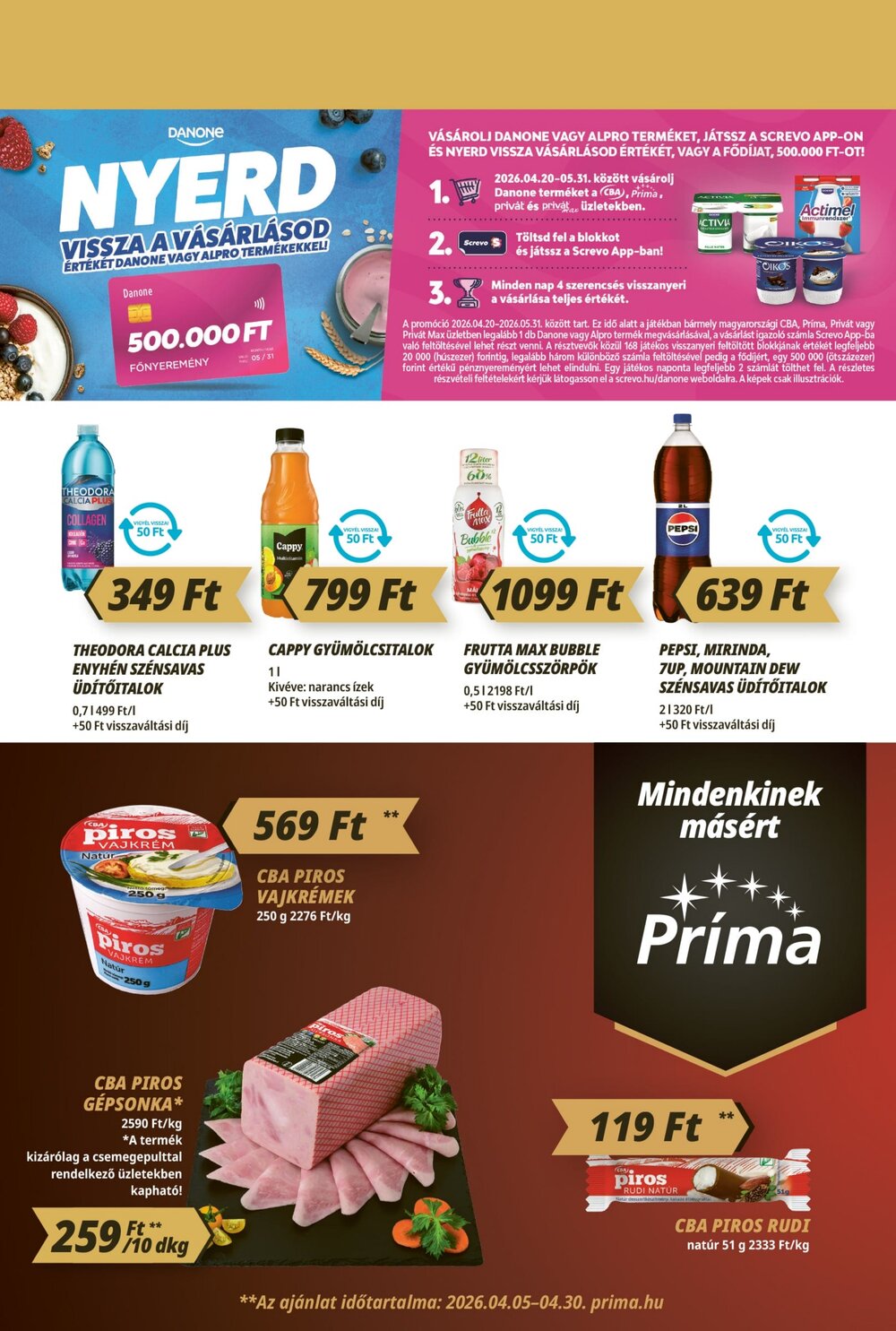 CBA akciós újság 2026.04.23-tól - 9. oldal.