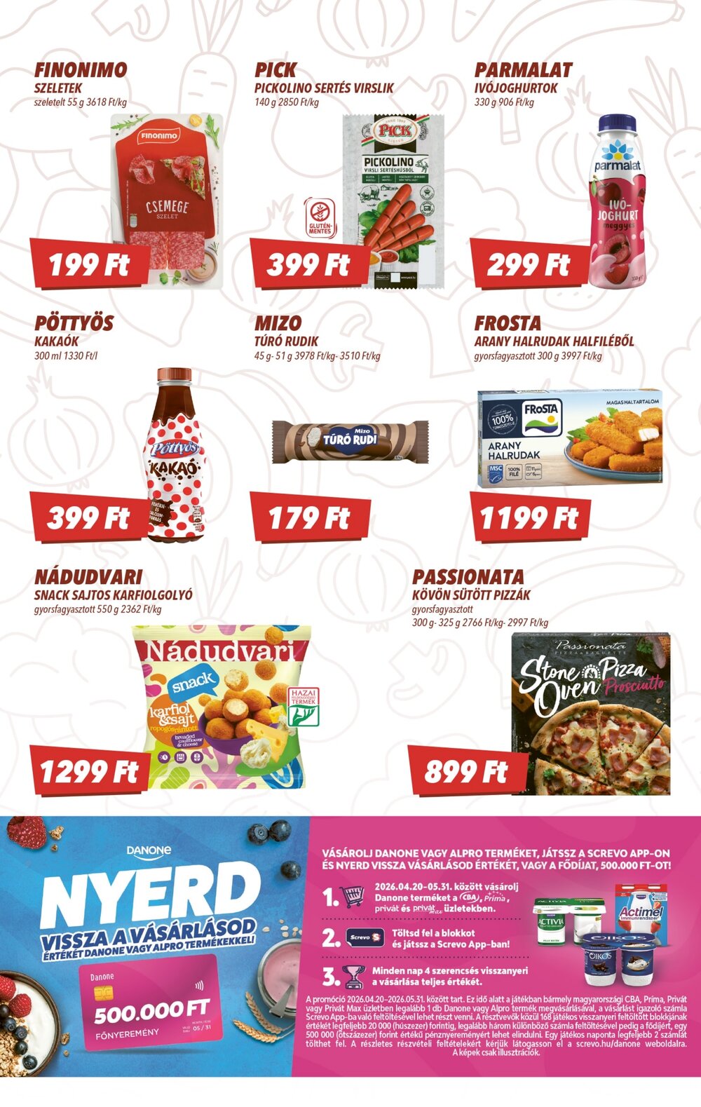 CBA akciós újság 2026.04.23-tól - 2. oldal.