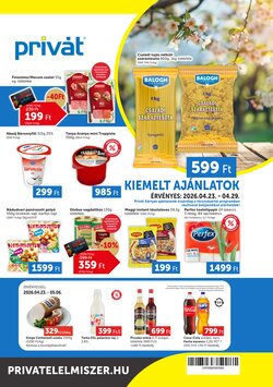 Privát akciós újság 2026.04.23-tól