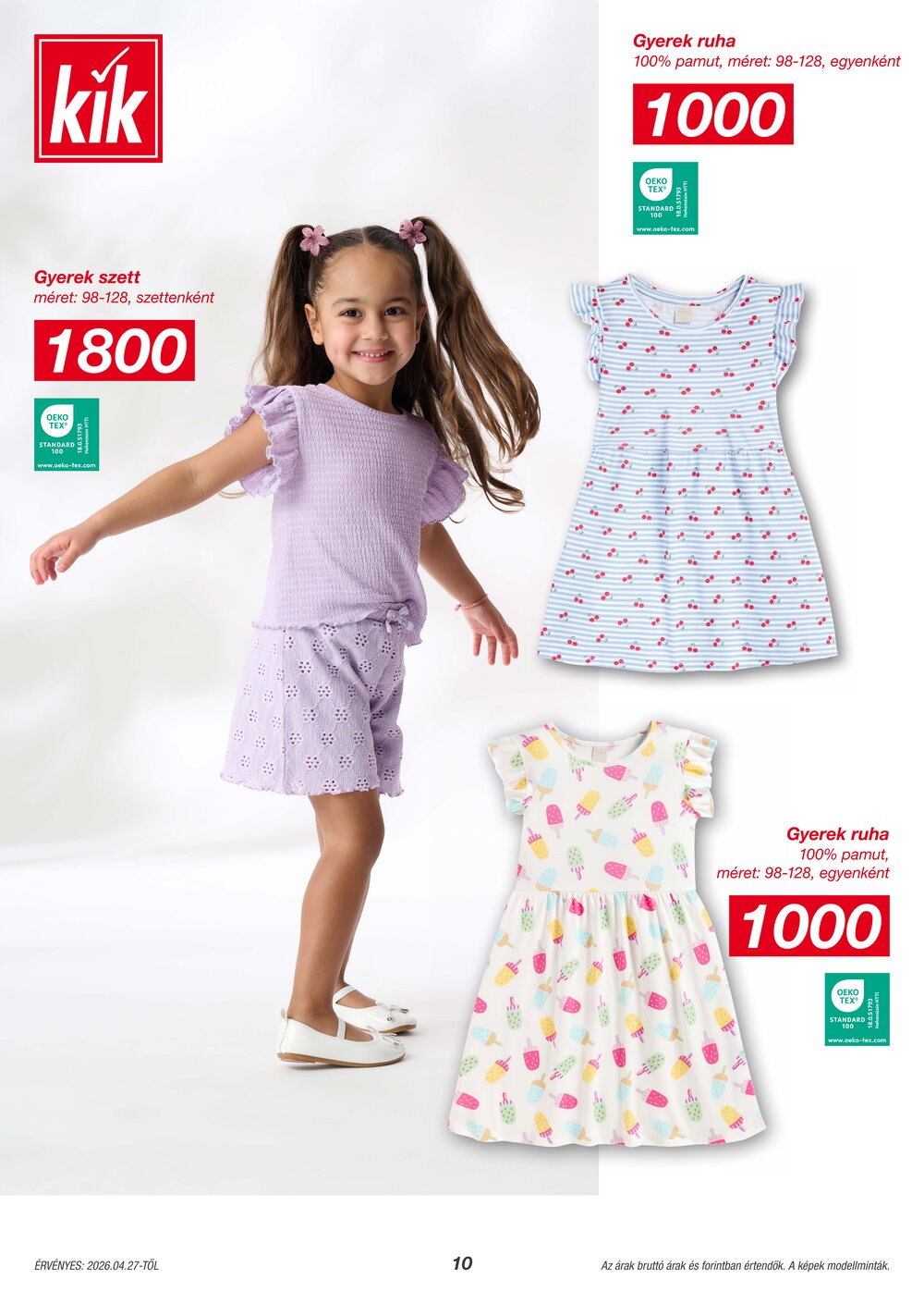 KIK akciós újság 2026.04.27-től - 10. oldal.
