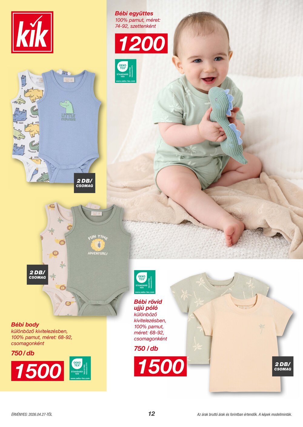 KIK akciós újság 2026.04.27-től - 12. oldal.