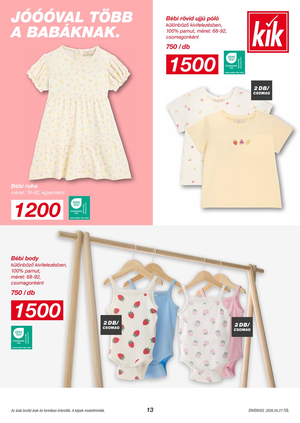 KIK akciós újság 2026.04.27-től - 13. oldal.