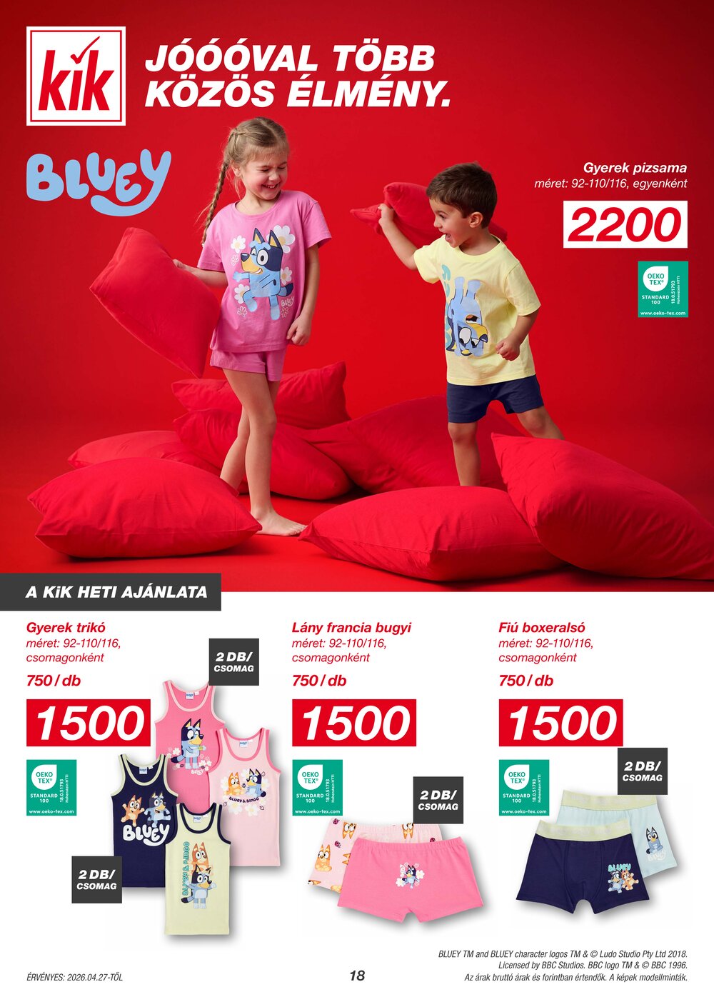 KIK akciós újság 2026.04.27-től - 18. oldal.