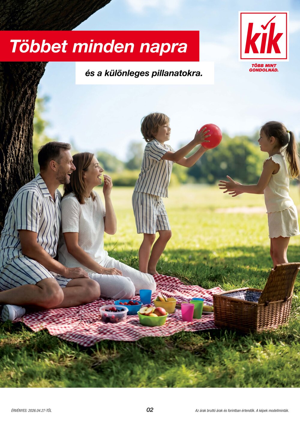 KIK akciós újság 2026.04.27-től - 2. oldal.