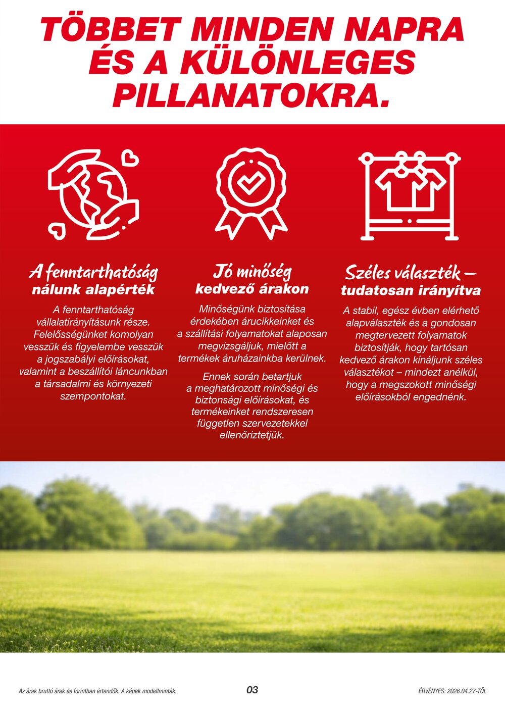 KIK akciós újság 2026.04.27-től - 3. oldal.