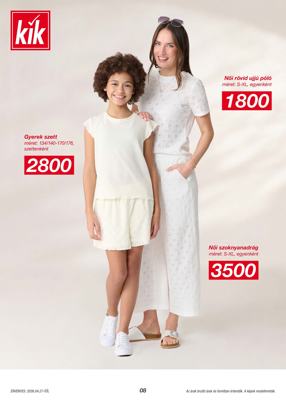 KIK akciós újság 2026.04.27-től - 8. oldal.