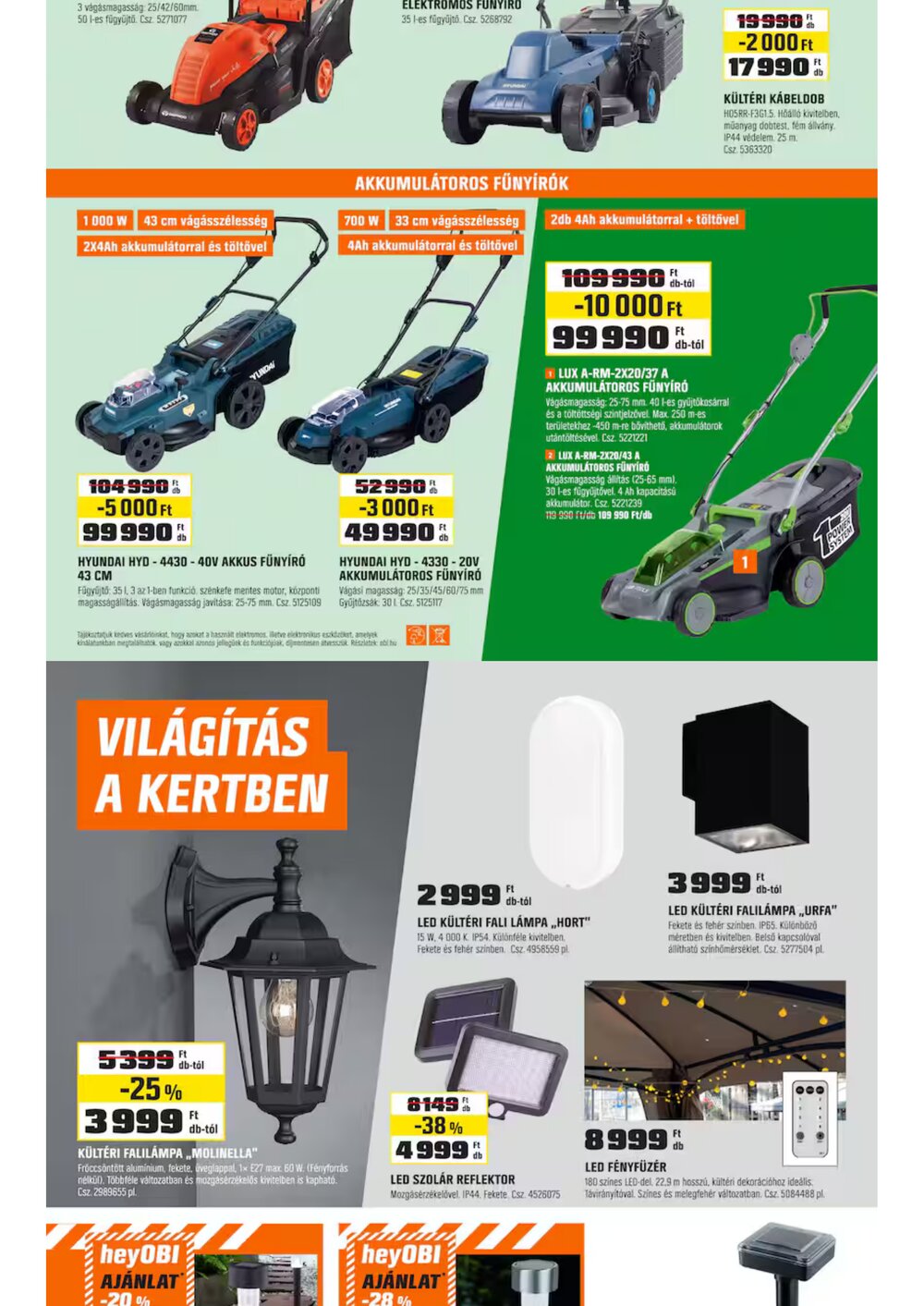 OBI akciós újság 2026.04.28-tól - 14. oldal.