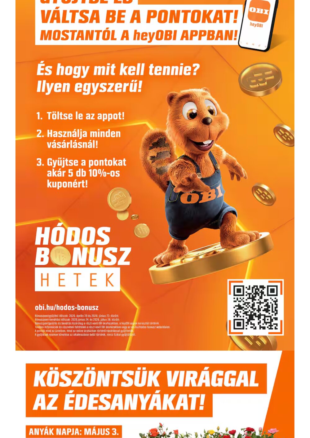 OBI akciós újság 2026.04.28-tól - 2. oldal.