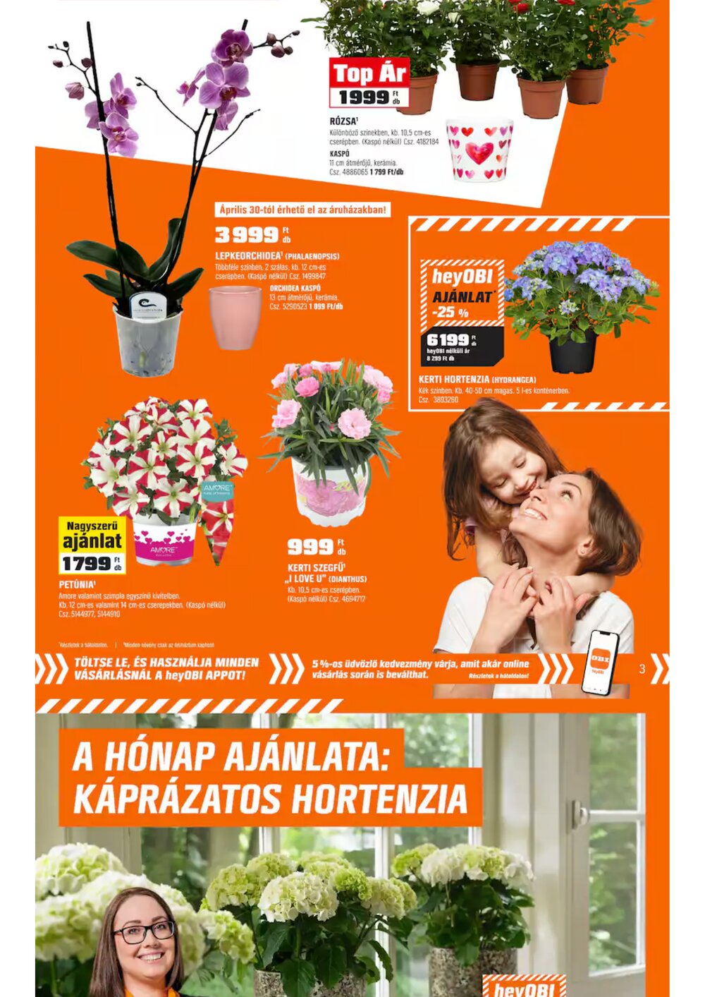 OBI akciós újság 2026.04.28-tól - 3. oldal.