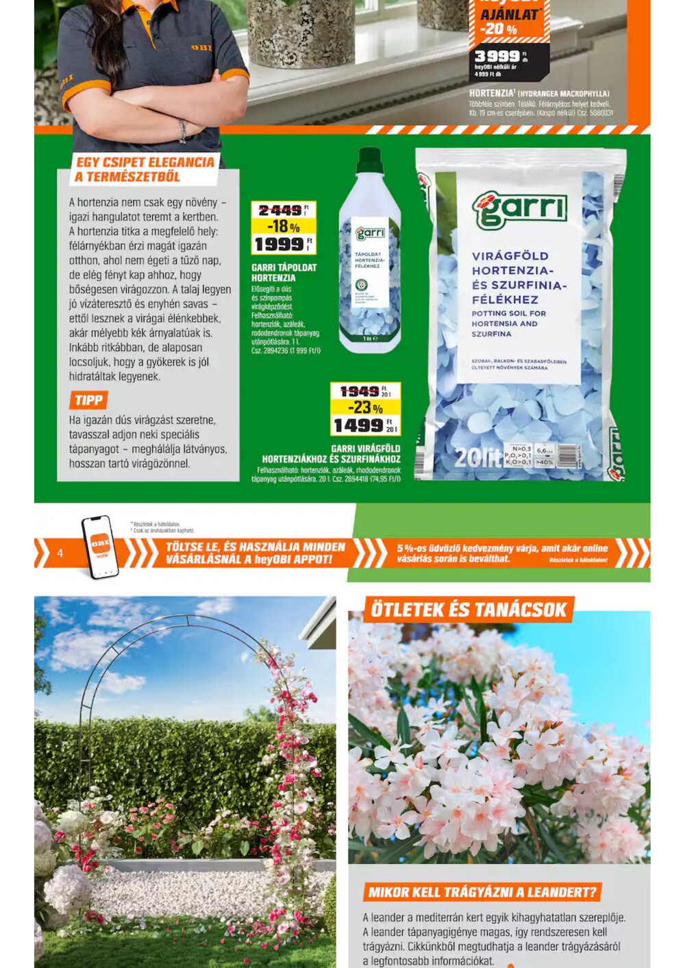 OBI akciós újság 2026.04.28-tól - 4. oldal.