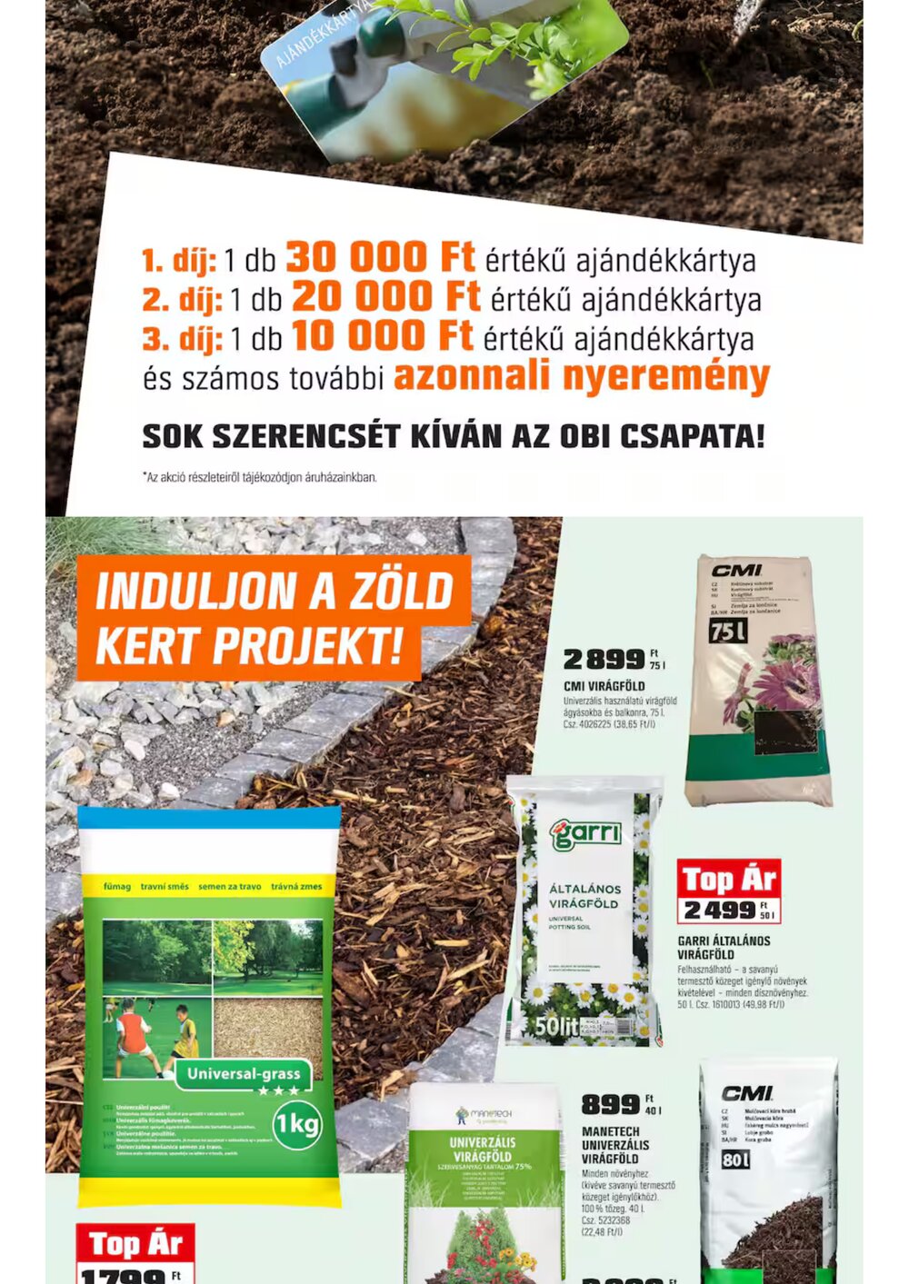 OBI akciós újság 2026.04.28-tól - 6. oldal.