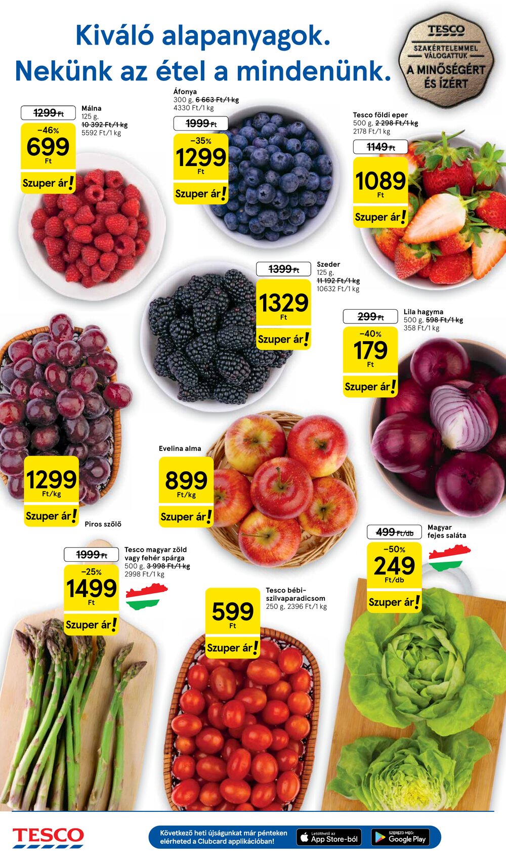 Tesco akciós újság 2026.04.29-től - 2. oldal.