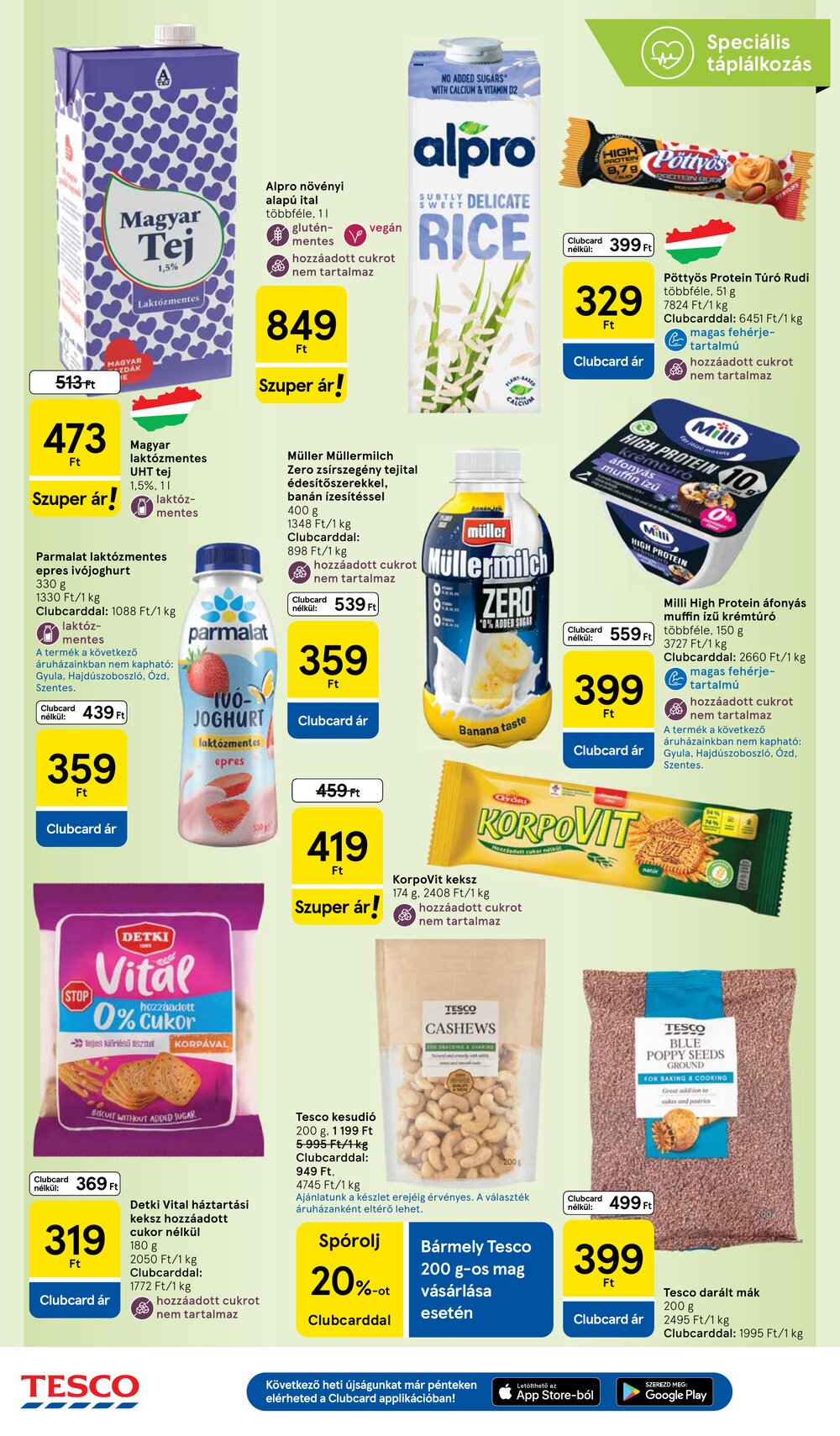 Tesco akciós újság 2026.04.29-től - 20. oldal.