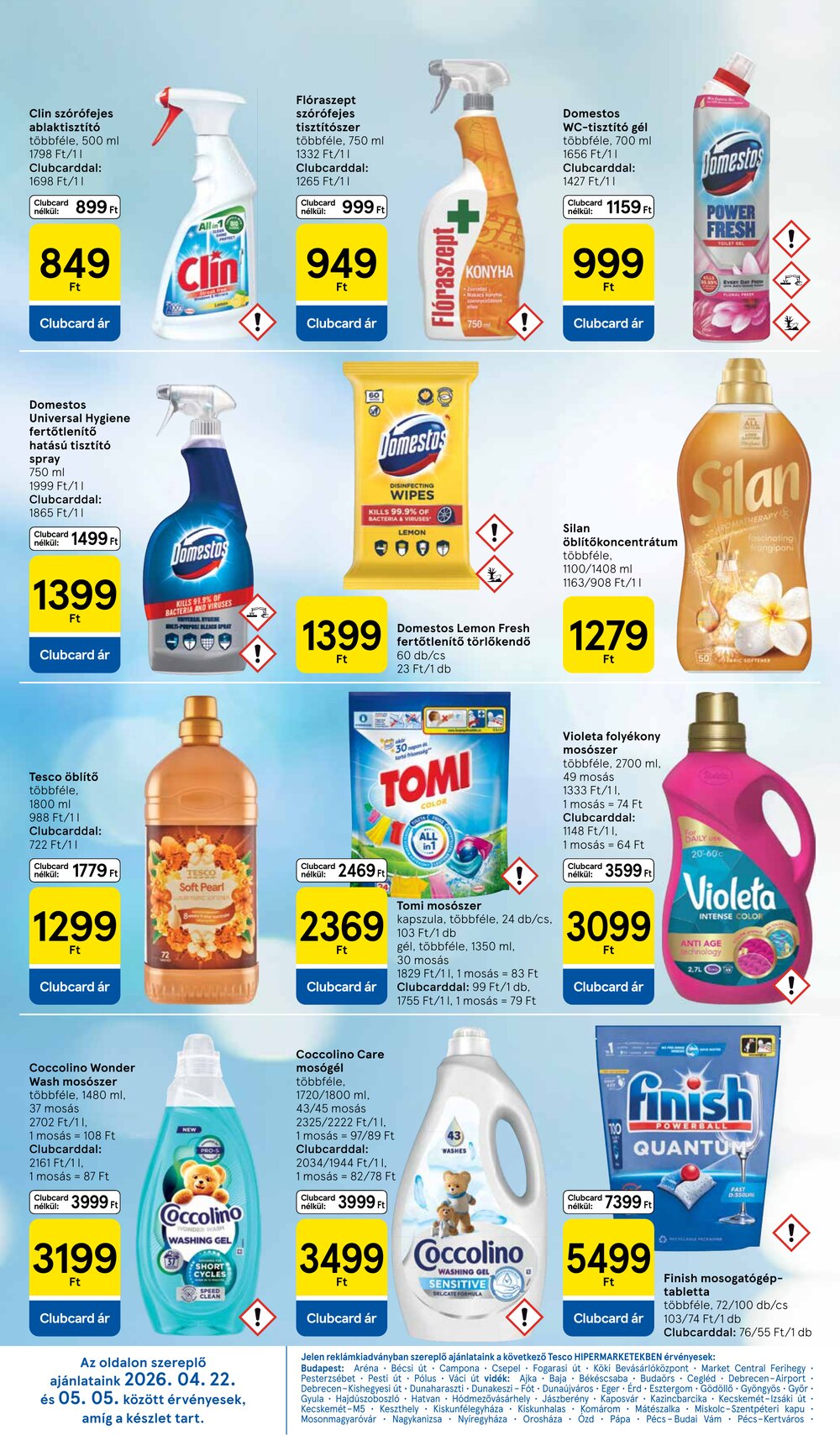 Tesco akciós újság 2026.04.29-től - 26. oldal.