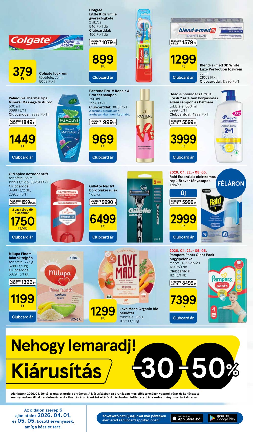 Tesco akciós újság 2026.04.29-től - 8. oldal.