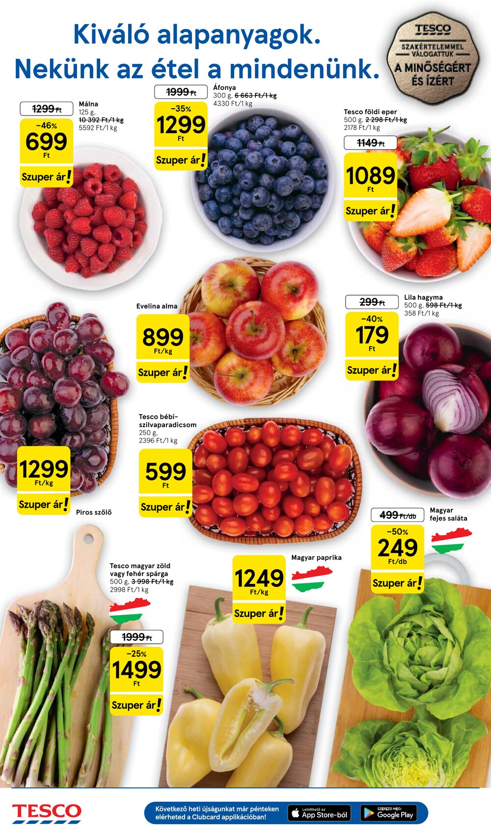 Tesco akciós újság 2026.04.29-től - 2. oldal.