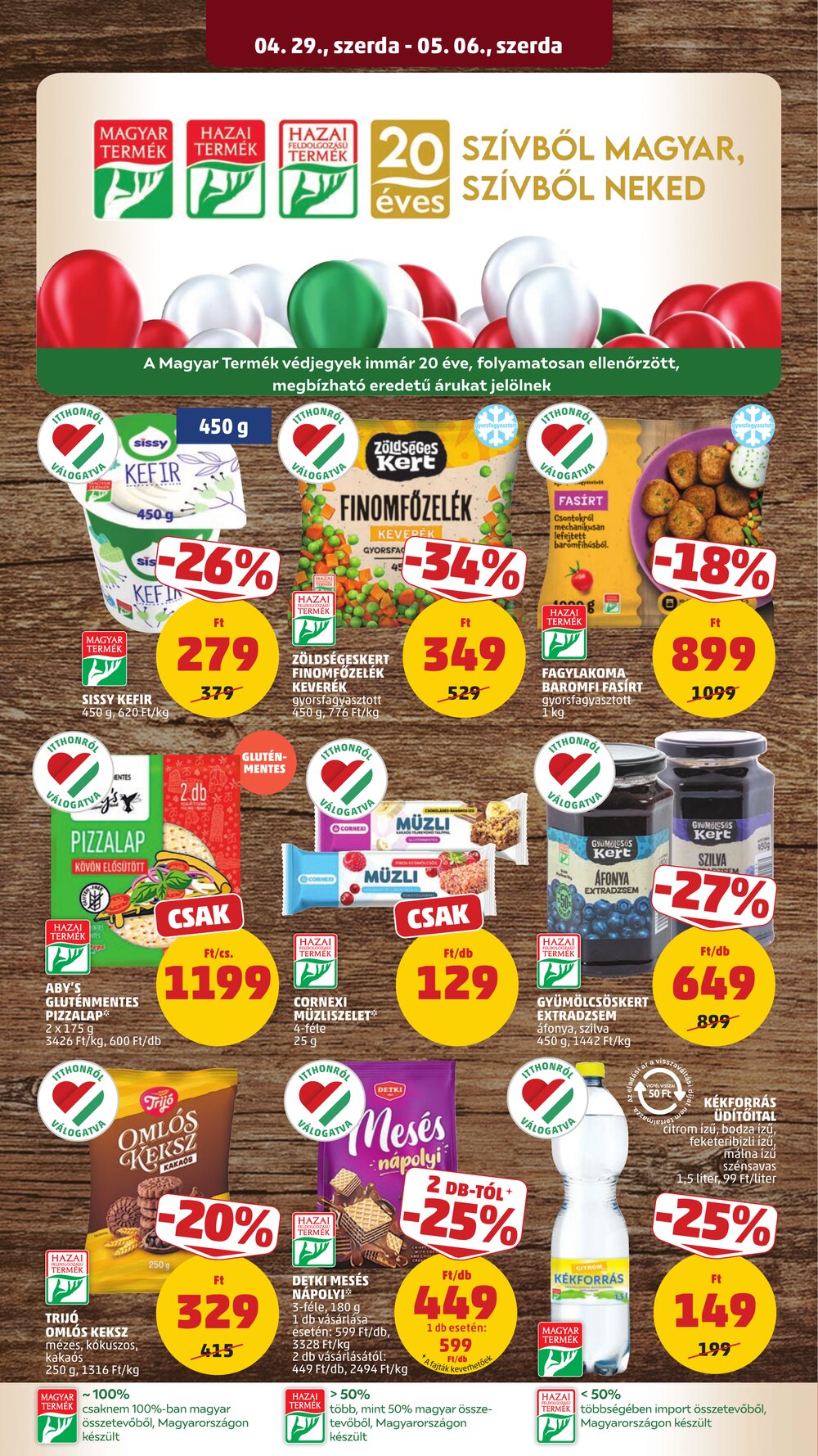 Penny Market akciós újság 2026.04.29-től - 15. oldal.