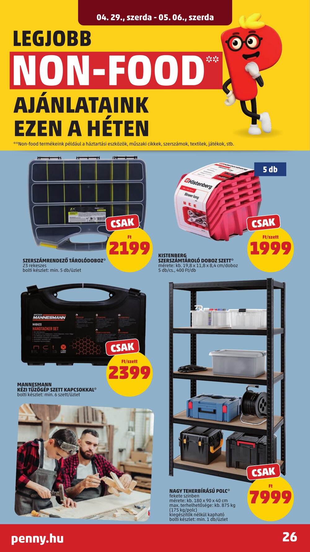 Penny Market akciós újság 2026.04.29-től - 30. oldal.